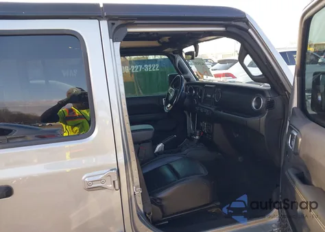 2021 Jeep Wrangler 4Xe Unlimited Sahara 4X4 z USA, uszkodzony, nr VIN 1C4JJXP63MW742836